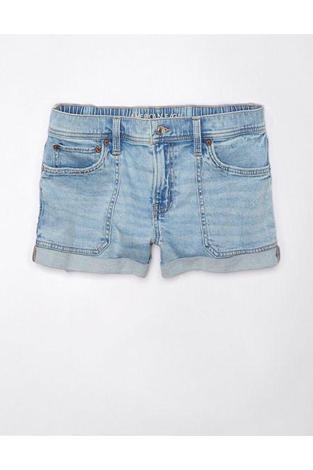 AE Dreamy Drape Stretch Denim Easy Shortie Women's Product Image