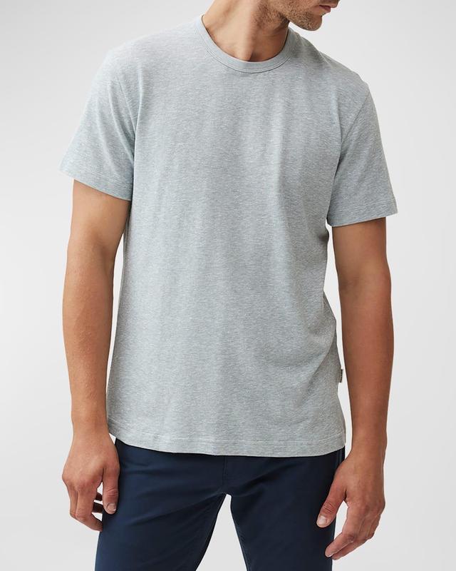 Mens Fairfield Turkish Cotton and Linen Melange T-Shirt Product Image