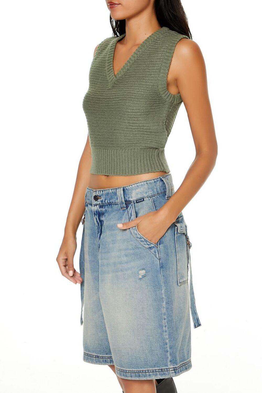 Cropped Sweater Vest | Forever 21 Product Image