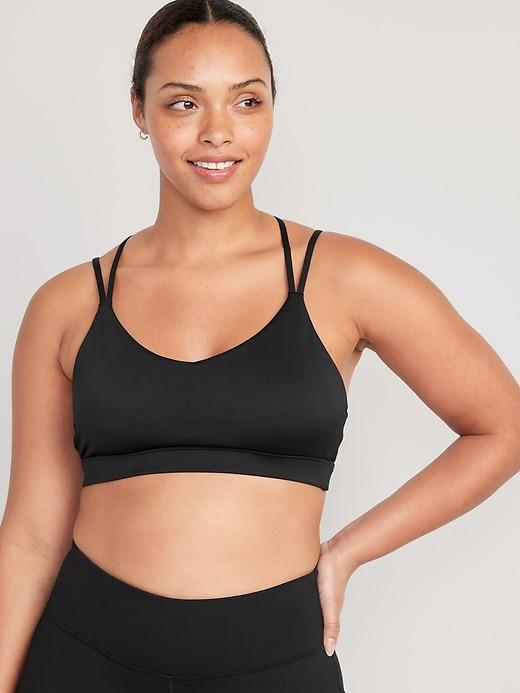 Light Support Strappy Sports Bra Product Image