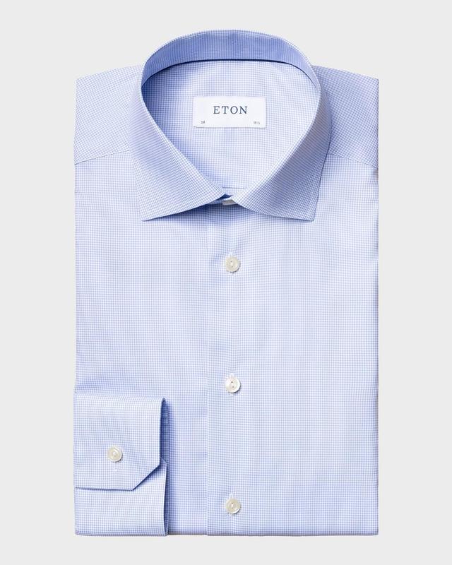 Eton Contemporary Fit Cotton Dress Shirt Product Image