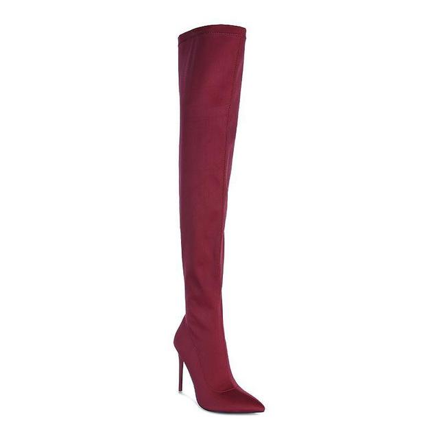 London Rag Lolling Womens Thigh-High Boots Product Image