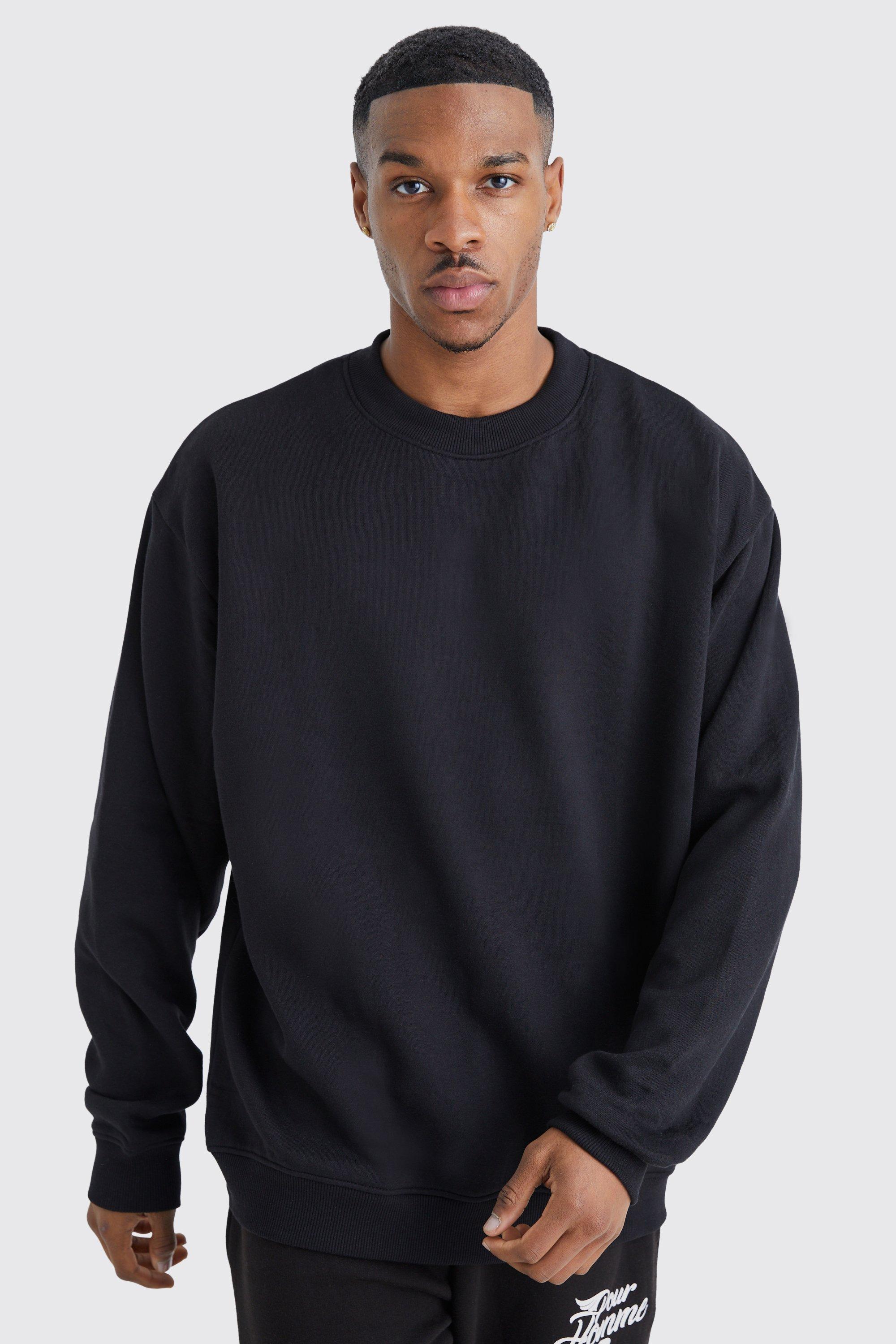 Oversized Extended Neck Sweatshirt | boohooMAN USA Product Image