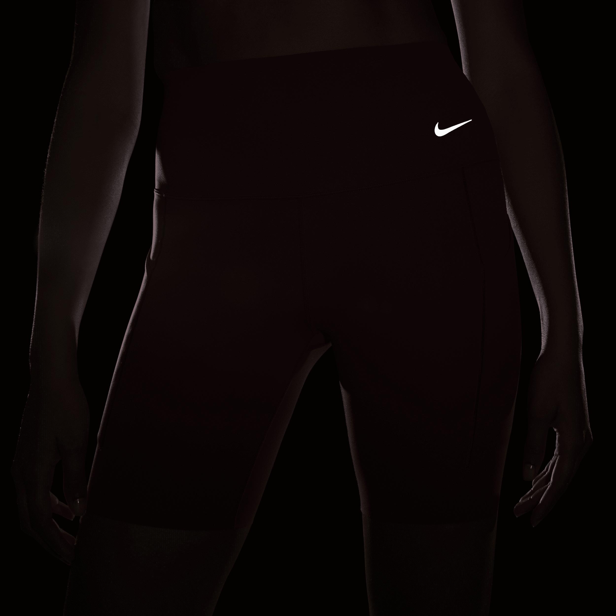 Nike Women's Universa Medium-Support High-Waisted 8" Biker Shorts with Pockets Product Image