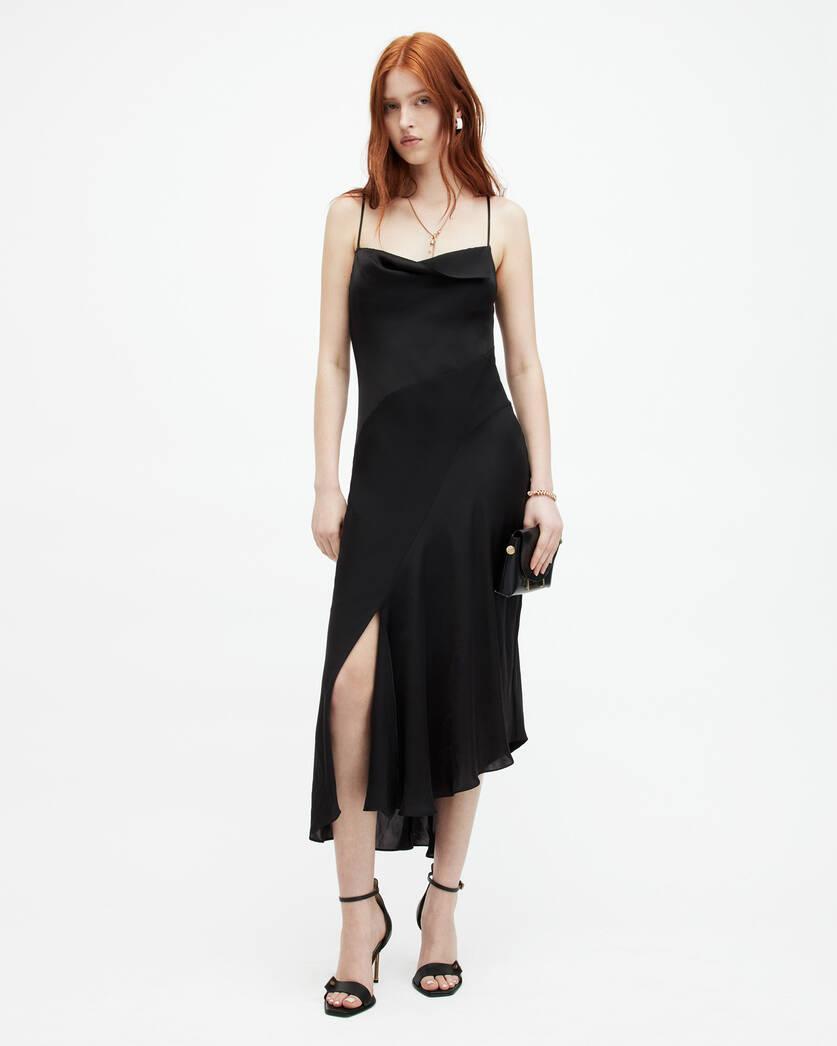 Una Recycled Scoop Neck Midi Dress Product Image