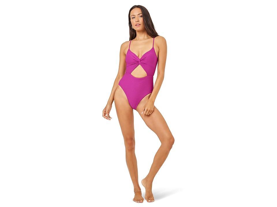 LSPACE Kyslee Twisted Cutout One-Piece Swimsuit Product Image