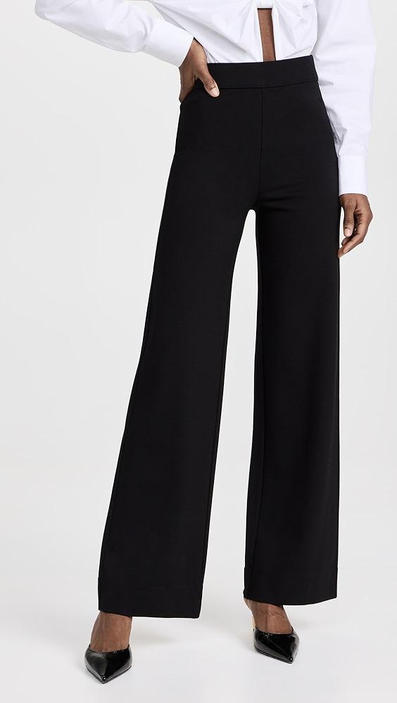 rag & bone Irina Ponte Wide Leg Pants | Shopbop Product Image