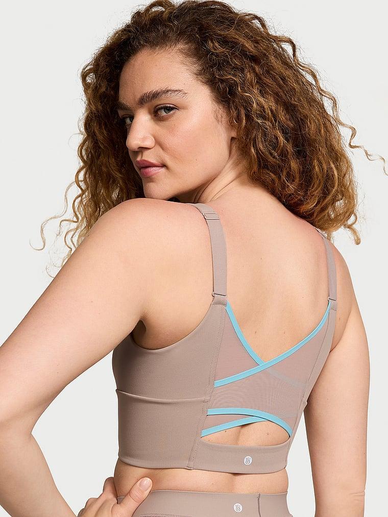 VS Elevate Cross-Back Mesh Sports Bra Product Image