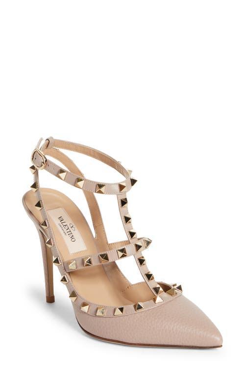 Valentino Garavani Rockstud Ankle Strap Pump Product Image