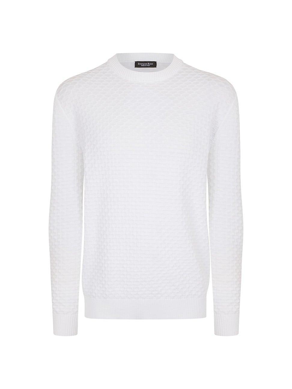 Mens Knit Crewneck Sweater Product Image