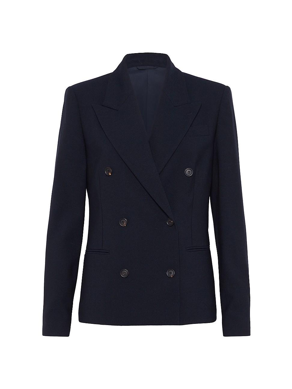 Womens Virgin Wool Panama Blazer Product Image