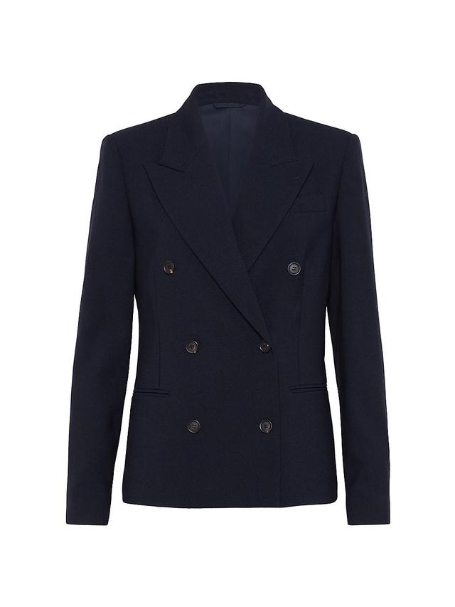 Womens Virgin Wool Panama Blazer Product Image