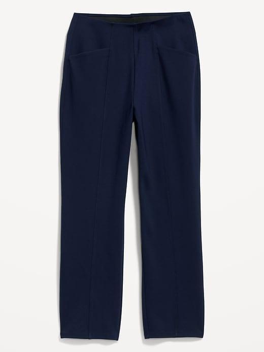 Extra High-Waisted Stevie Straight Pants Product Image