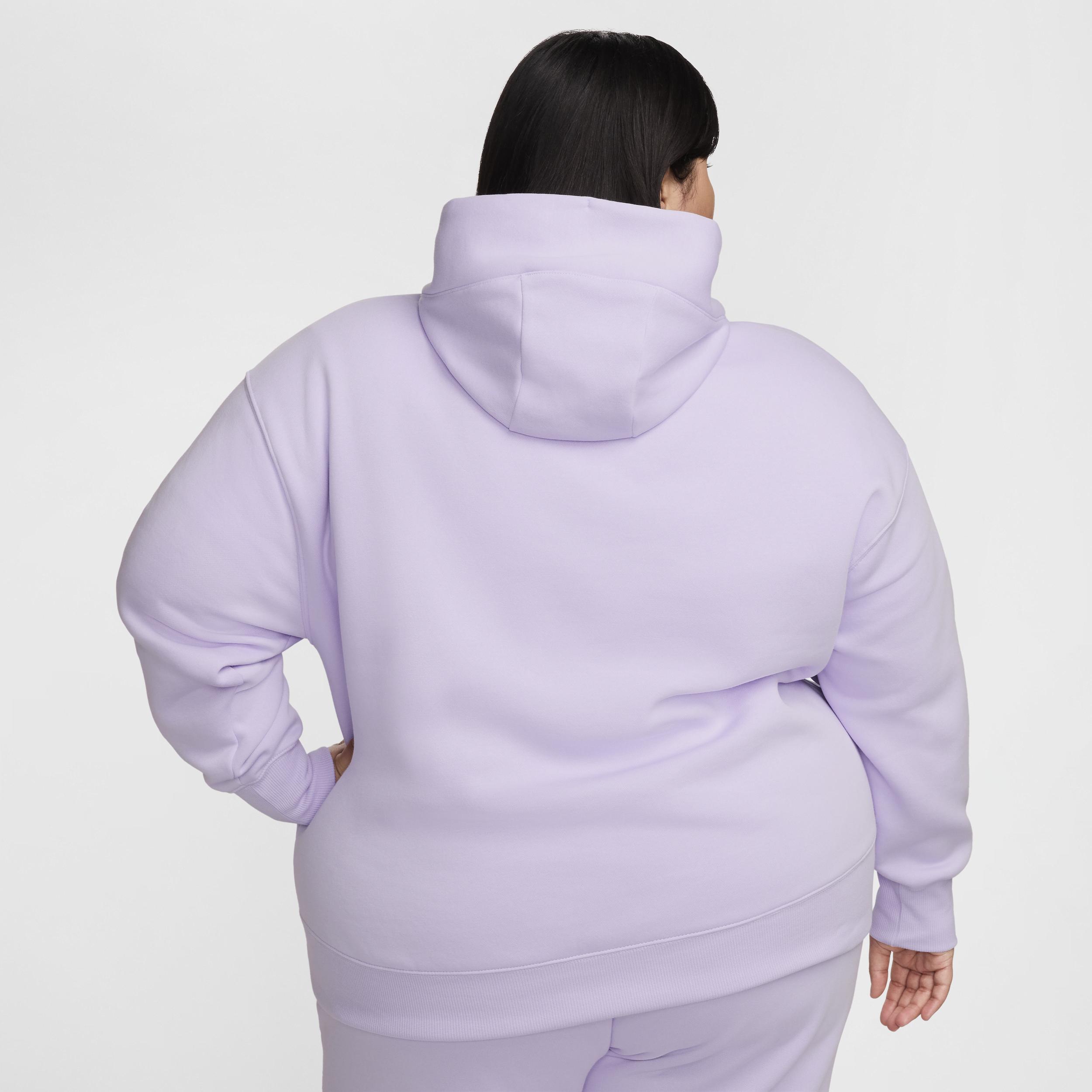 Womens Nike Sportswear Phoenix Fleece Oversized Pullover Hoodie (Plus Size) Product Image