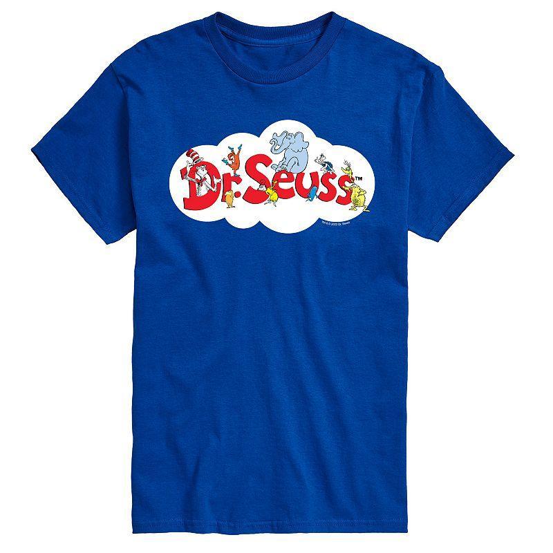 Big & Tall Dr Seuss Cloud Logo Tee, Mens Product Image