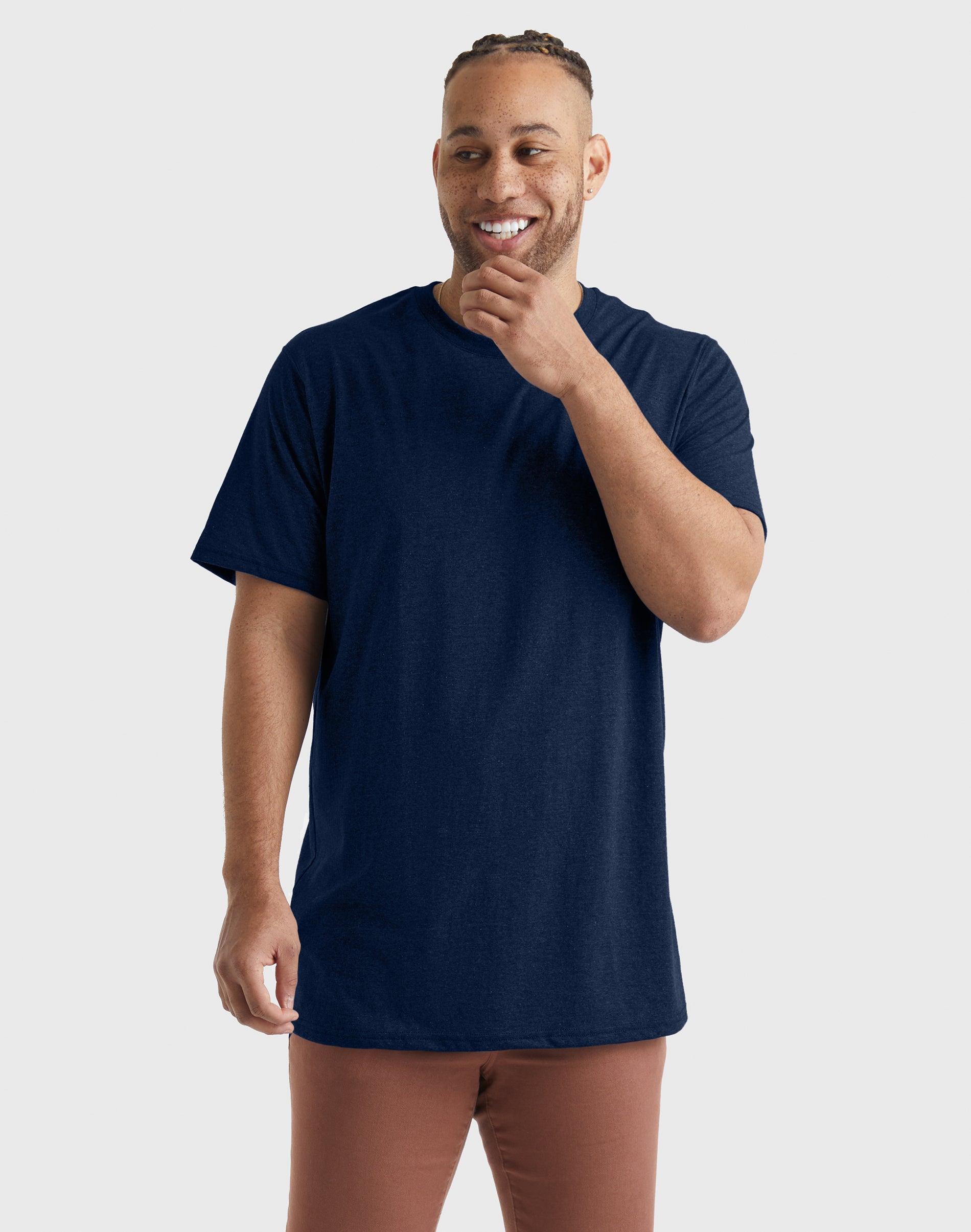 Mens Hanes Originals Tri-Blend Short Sleeve T-shirt Product Image