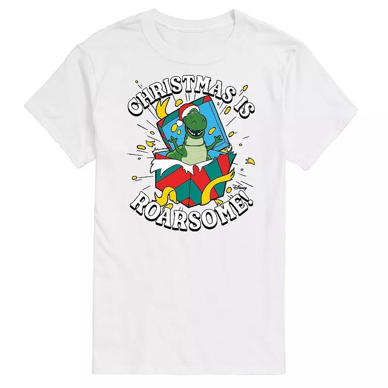 Disney / Pixars Toy Story 4 Rex Mens Christmas Is Roarsome Graphic Tee Product Image