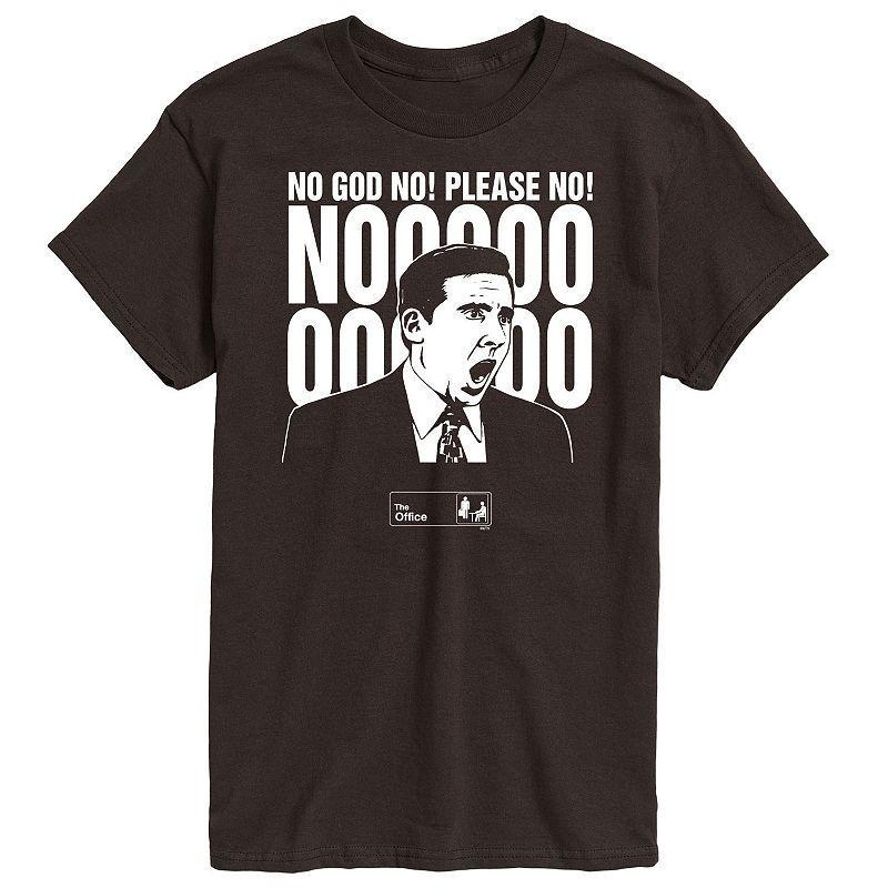 Mens The Office No God Please No Tee Product Image