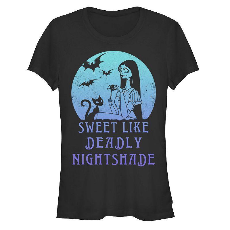 Disneys The Nightmare Before Christmas Womens Sally Sweet Like Nightshade Tee, Girls product image