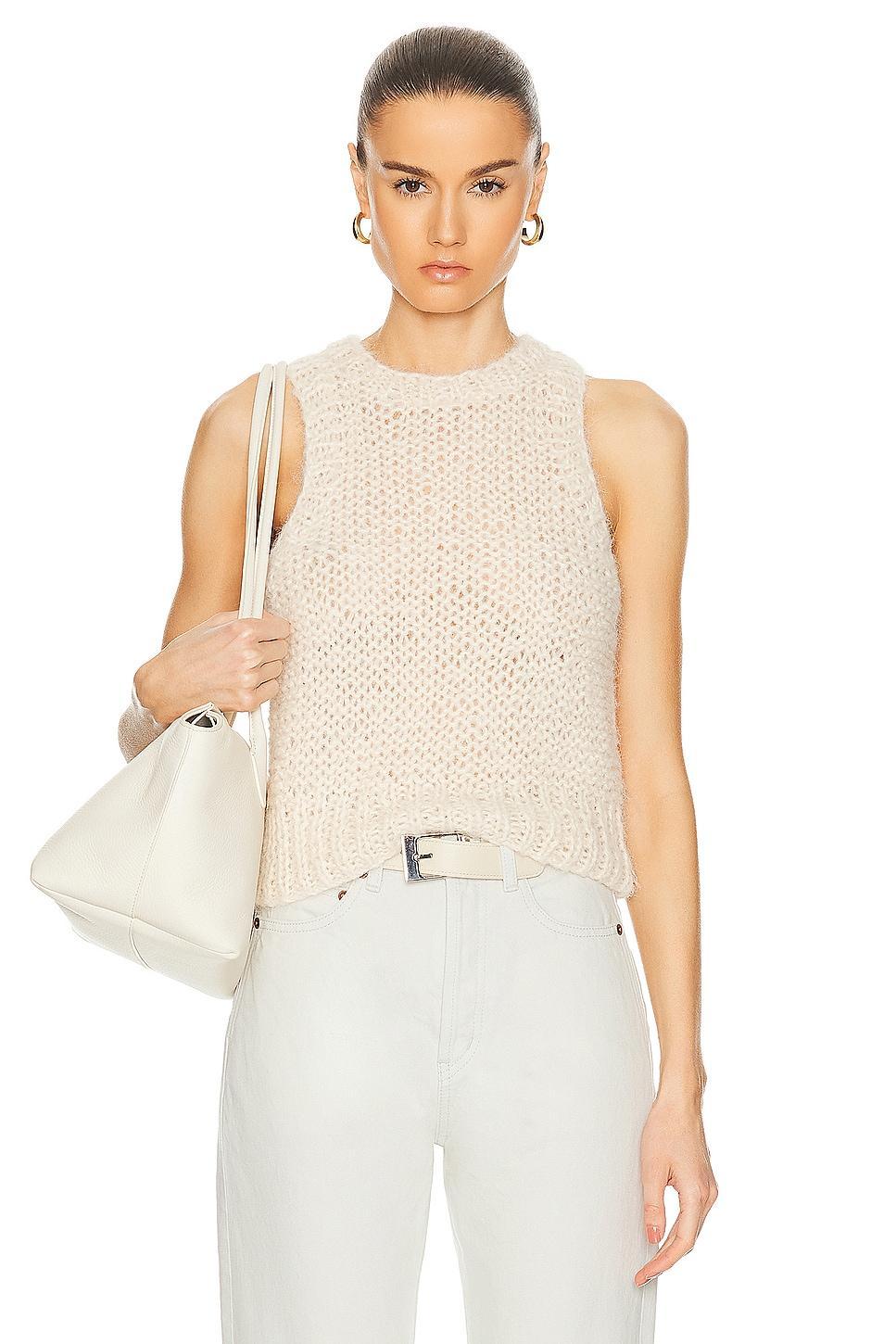 Open Stitch Knit Tank Product Image