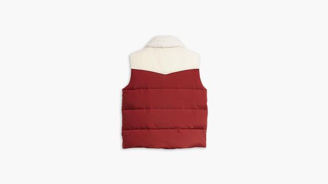 Sherpa Quilted Vest Product Image