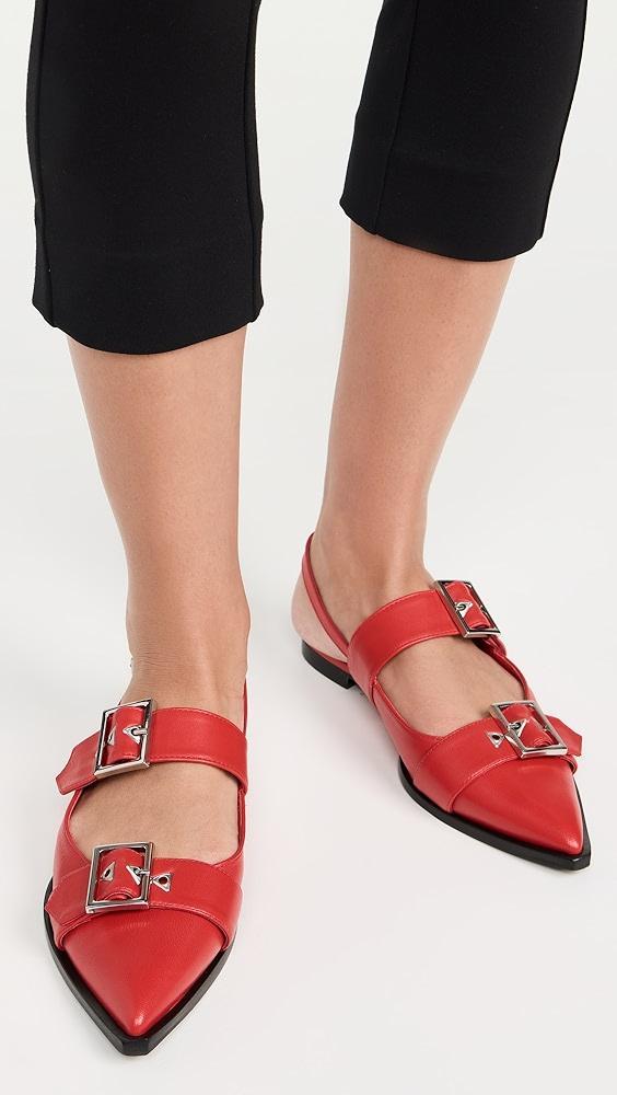 Schutz Darla Sling Flats | Shopbop Product Image