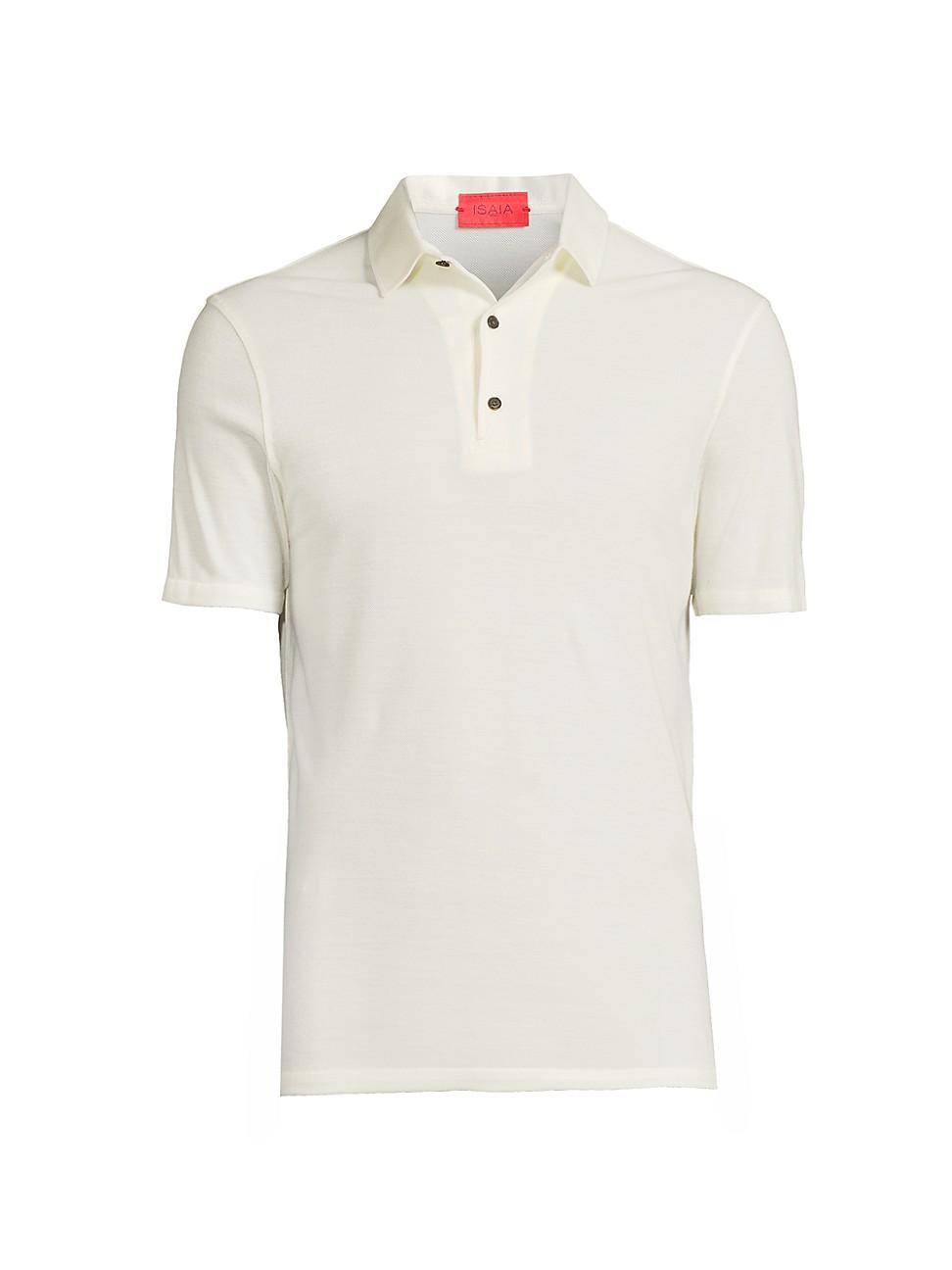 Mens Wool Polo Shirt Product Image