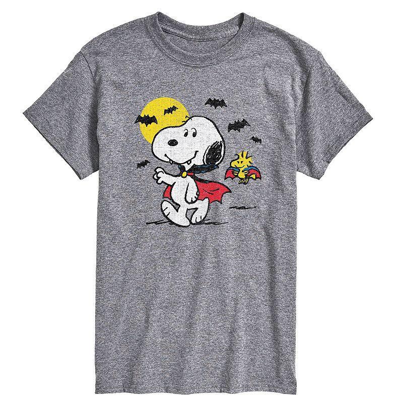 Airwaves Mens Peanuts Snoopy Vampire T-shirt Product Image