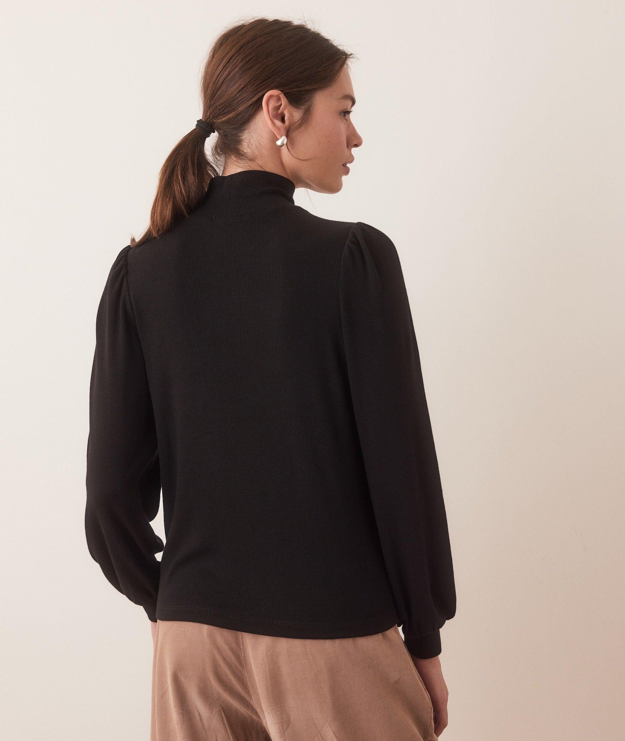 Lexi Puff Sleeve Turtleneck Product Image