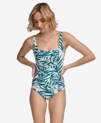 Pleated One-Piece Swimsuit,Created for Macy's  Product Image