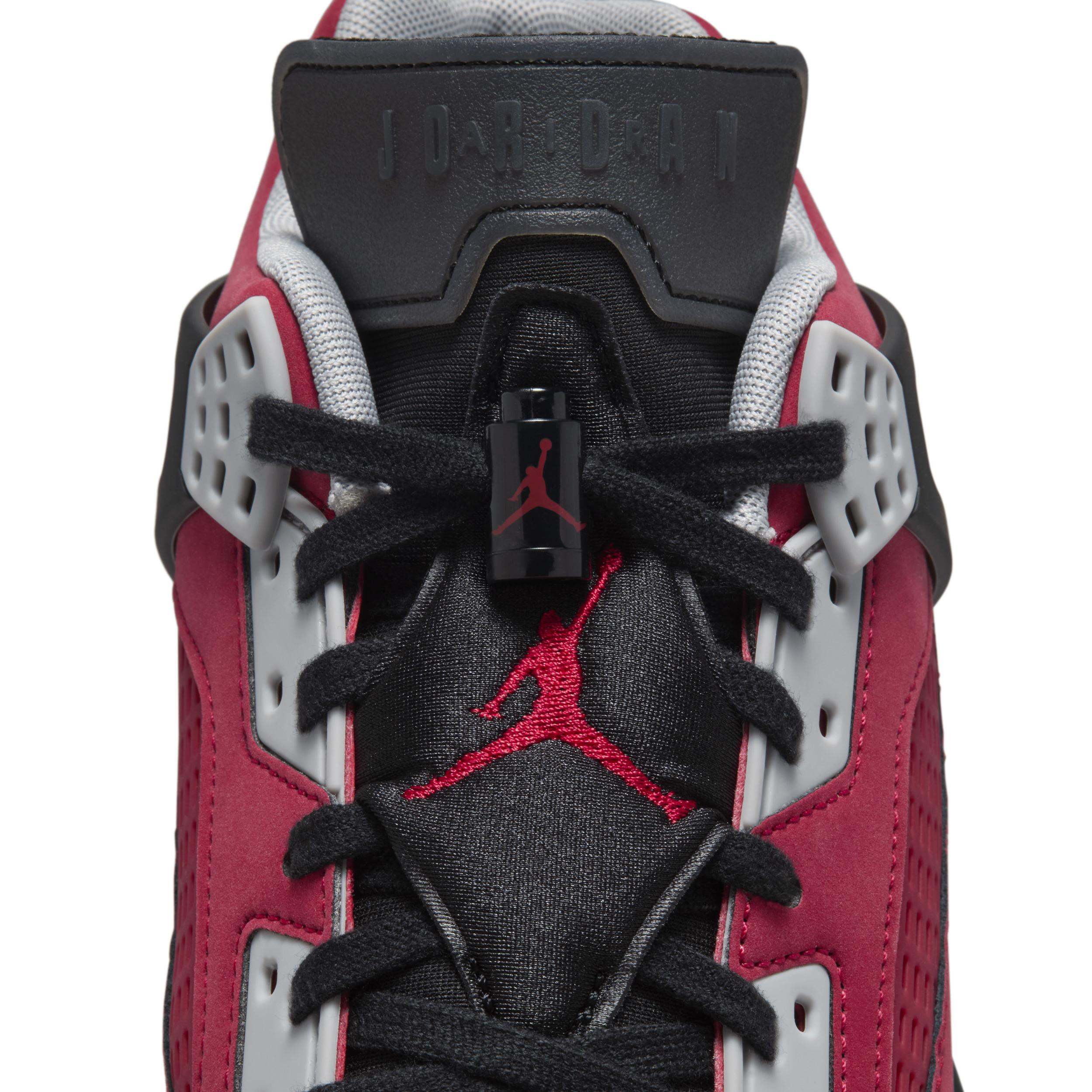 Jordan Mens Spizike Low - Basketball Shoes Black/Grey/Red Product Image