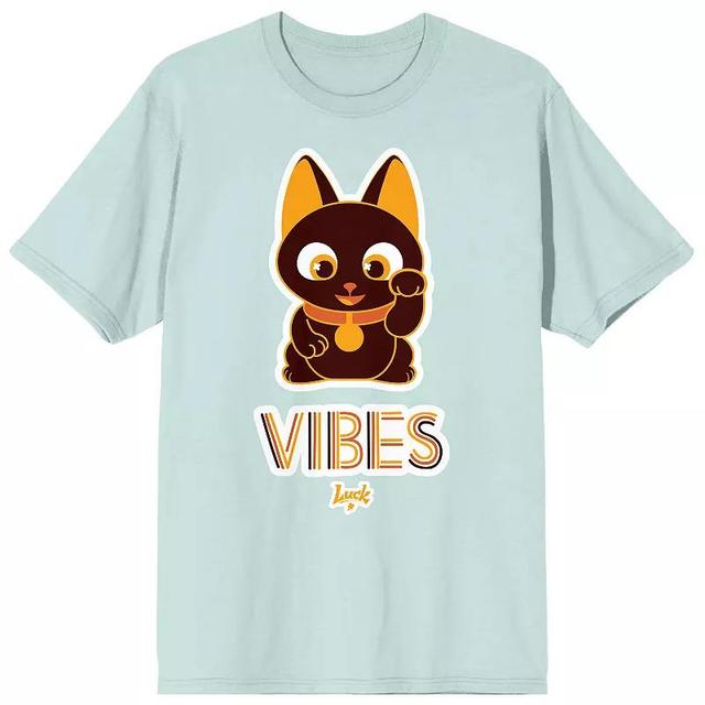 Mens Skydance Animations Luck Movie Bob with Vibes Art Tee Product Image