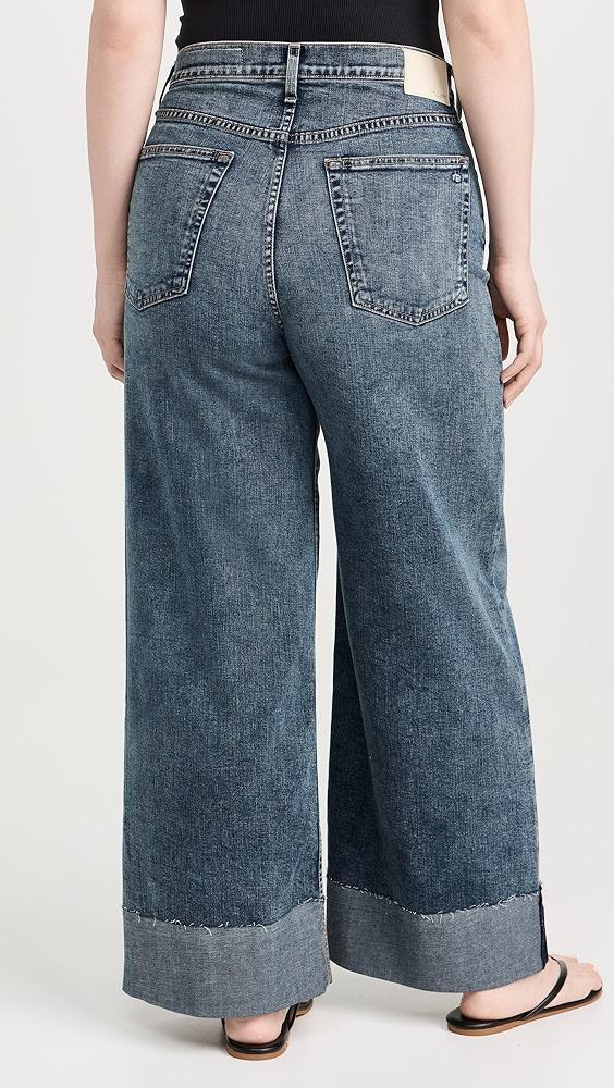 rag & bone Sofie High Rise Wide Leg Jeans | Shopbop Product Image