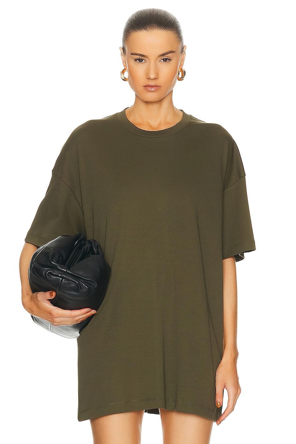 WARDROBE.NYC HB Oversize Tee Army. (also in ). Product Image