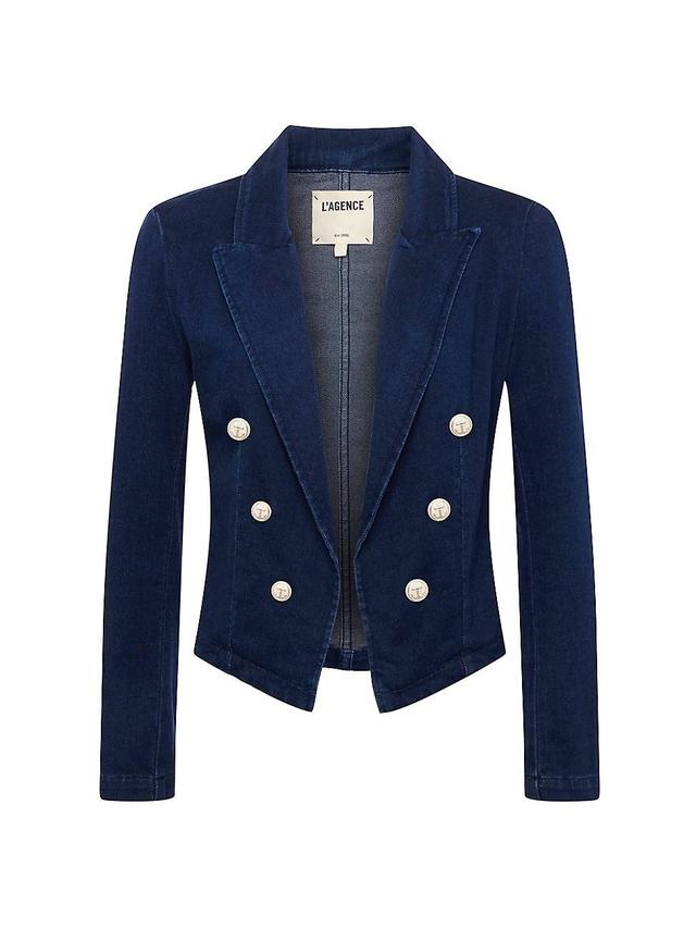 Womens Wayne Double-Breasted Jacket Product Image