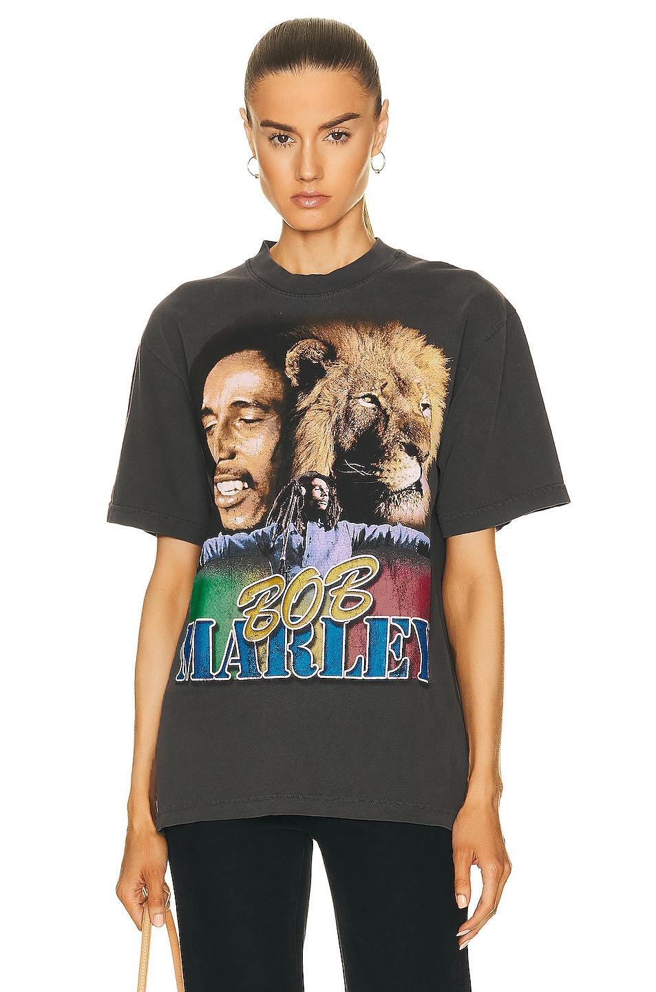 SIXTHREESEVEN Bob Marley Tour T-Shirt in Black product image