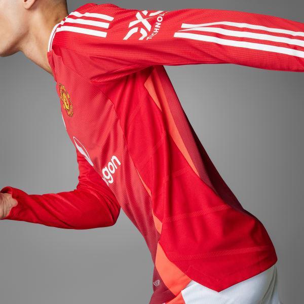 Manchester United 24/25 Long Sleeve Home Authentic Jersey Product Image