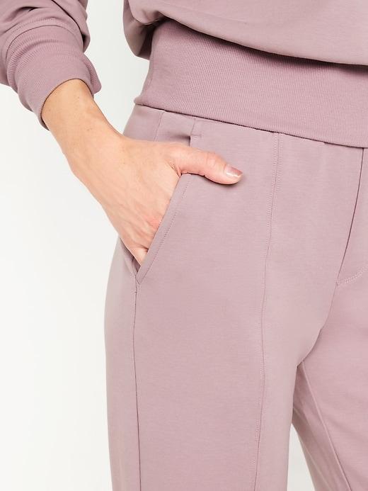 High-Waisted Dynamic Fleece Trouser Pants Product Image