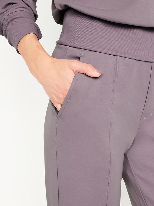 High-Waisted Dynamic Fleece Trouser Pants Product Image