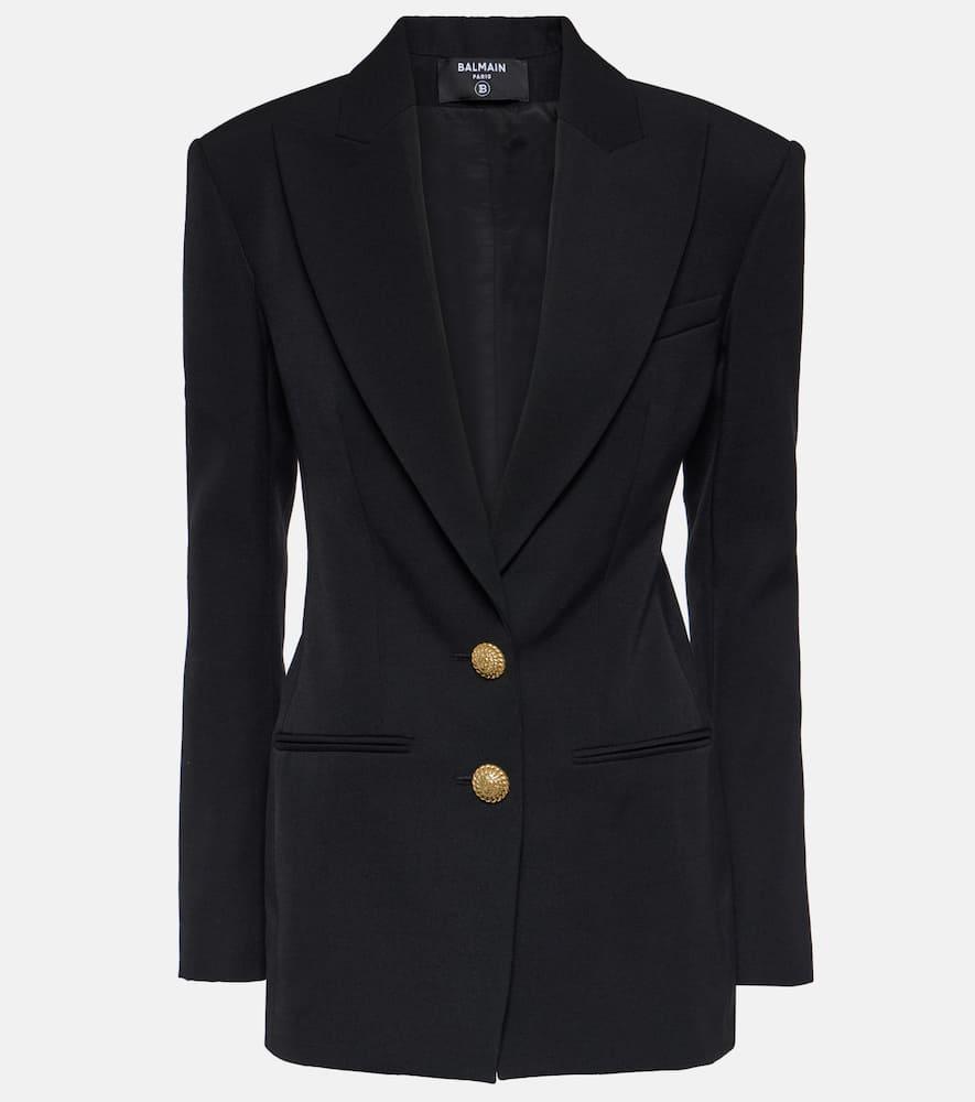 BALMAIN Wool Blazer In Black Product Image