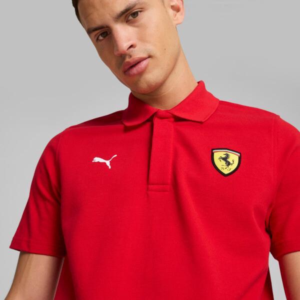 PUMA Scuderia Ferrari Race Men's Graphic Polo in Red Product Image