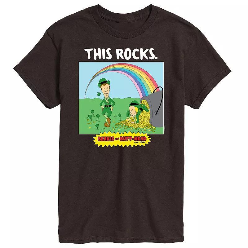 Mens Beavis And Butthead St. Patricks Day Tee Product Image