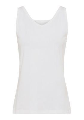 Olsen Womens 2-Way Cotton Blend Tank Product Image