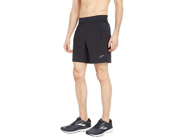 Brooks Men's Sherpa 7 Inch 2-In-1 Short - Large - Navy Product Image