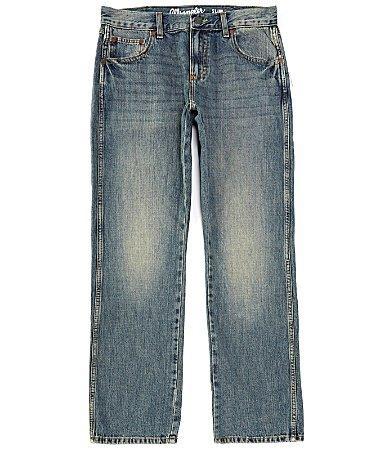 Wrangler Retro Dark Knight Slim Fit Straight Leg Jeans product image