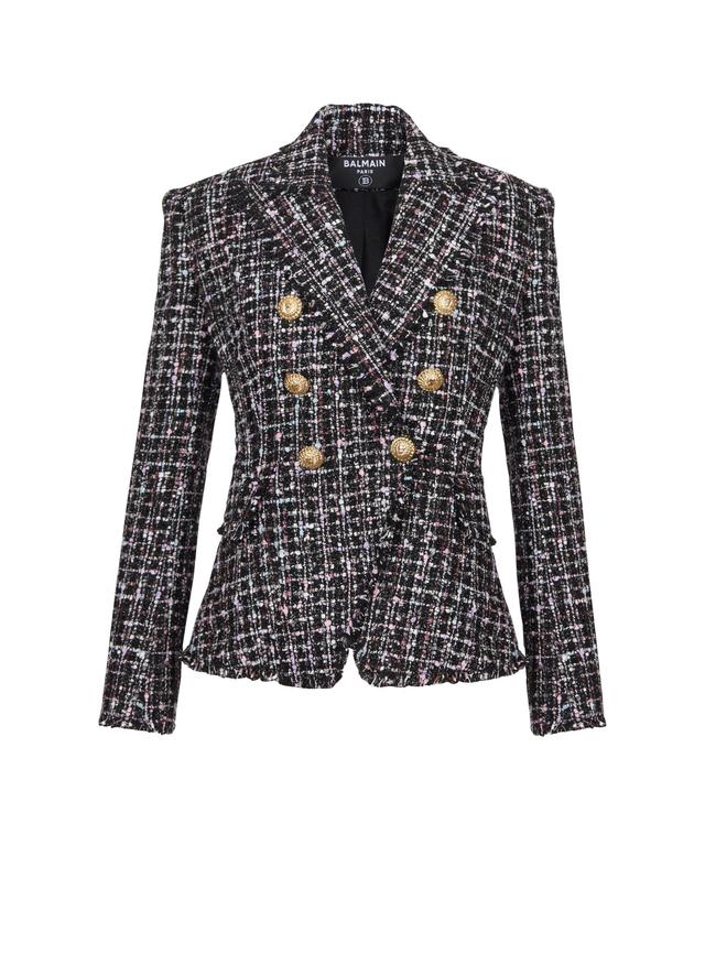 6-button tweed jacket Product Image