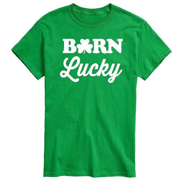 Mens Born Lucky Tee Product Image