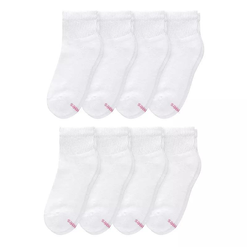 Womens Hanes Comfort Fit 8-Pack Ankle Socks HWUCA9 Product Image