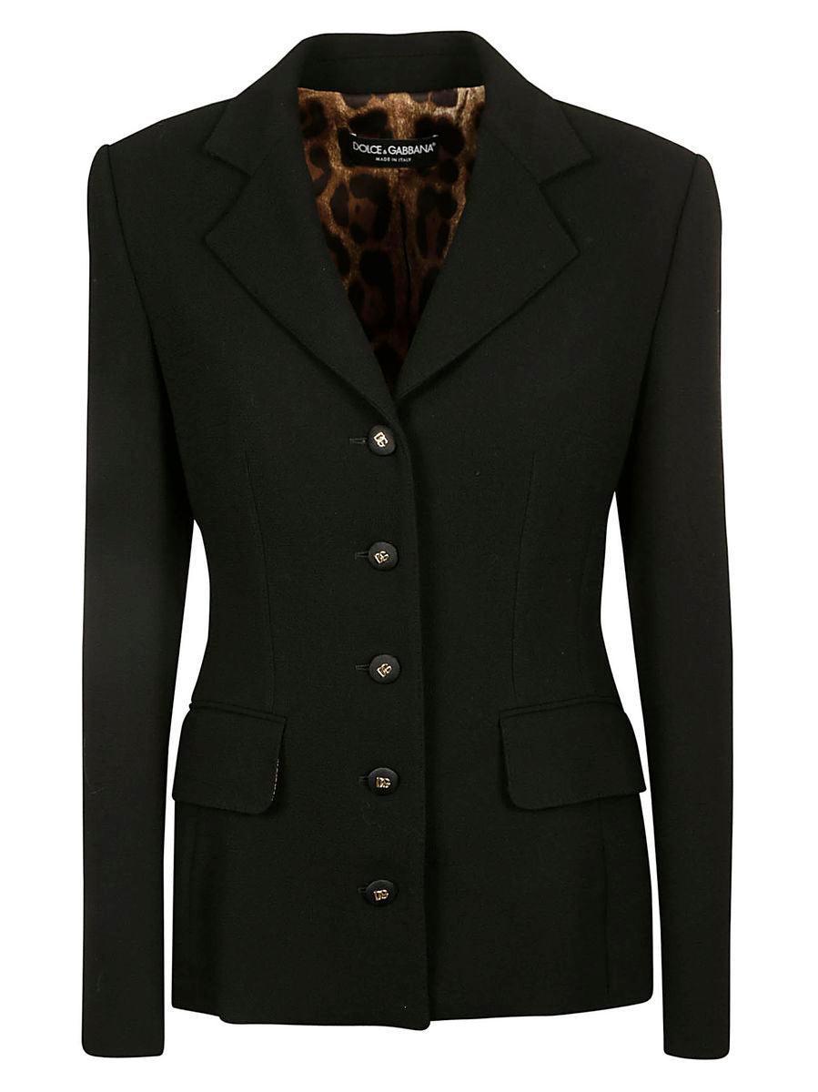 DOLCE & GABBANA Coats & Jackets In Black Product Image