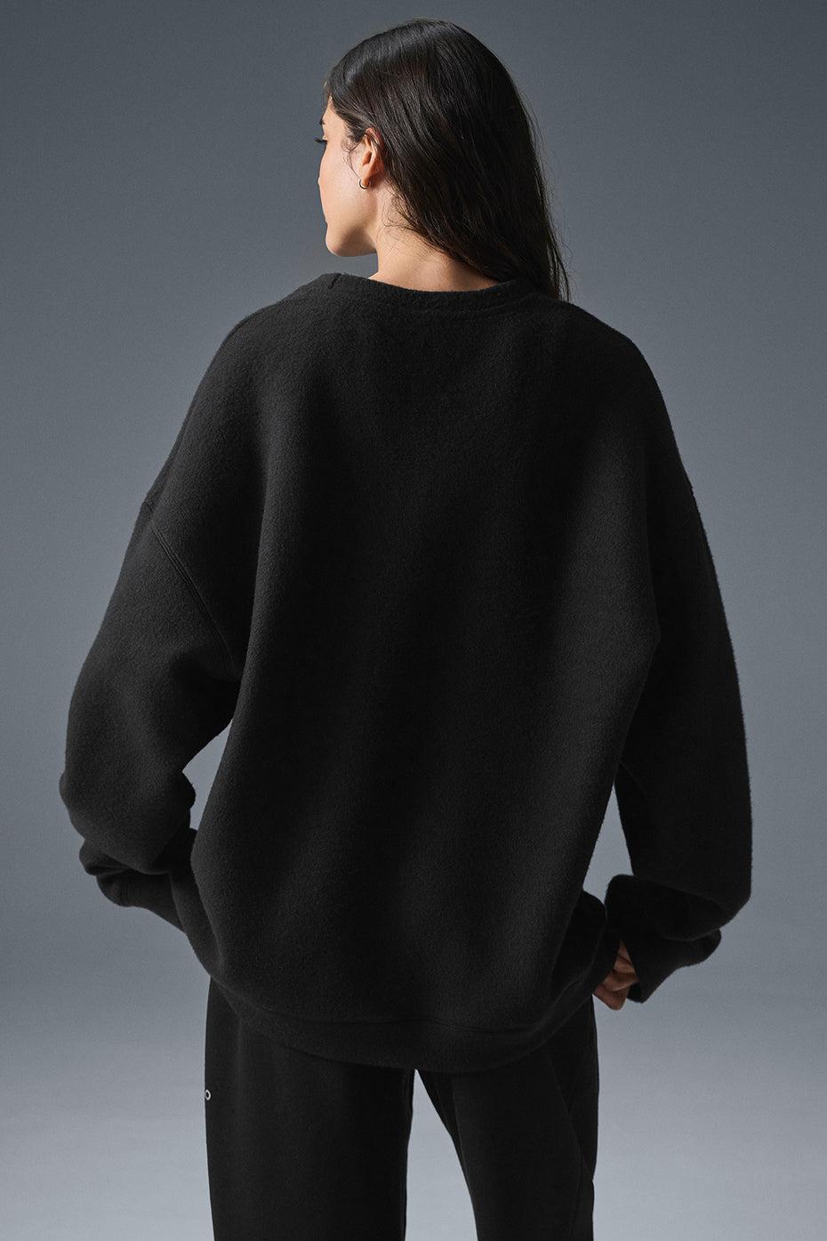 Triumph Restore Crew Neck Sweatshirt - Black Female Product Image